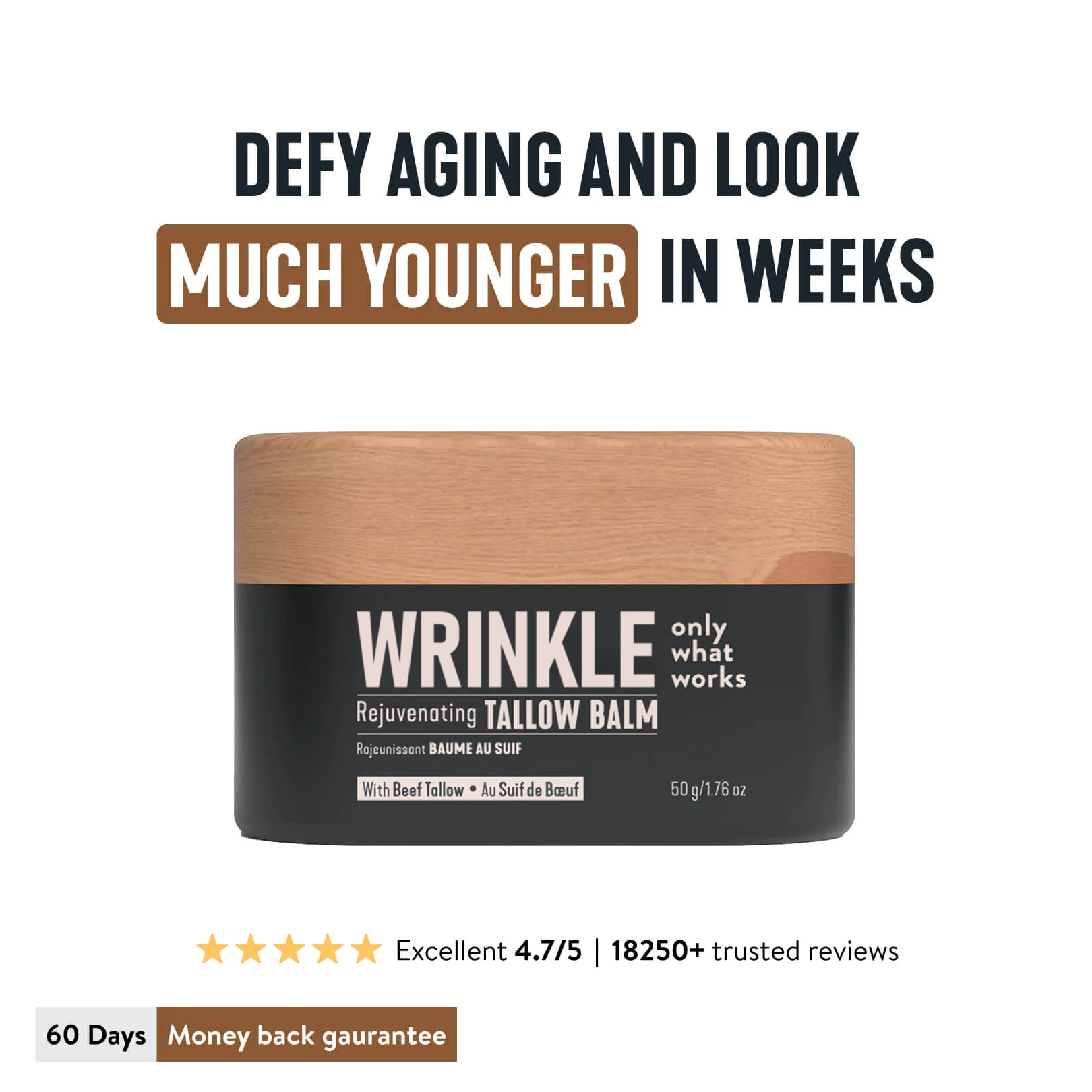 Zorveko Wrinkle Repair Tallow Balm