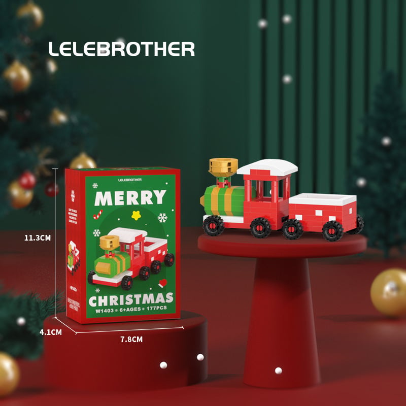 🔥🎄Santa Claus Design Building Blocks Toy
