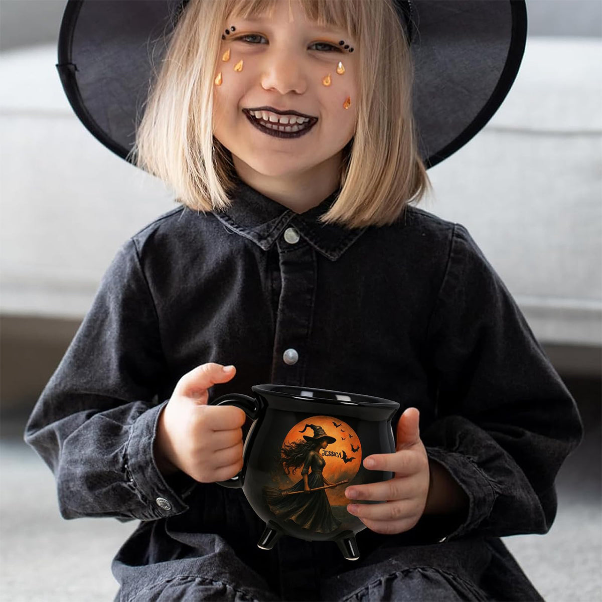 Halloween Witchy Cauldron Mug - Personalized Halloween Gifts