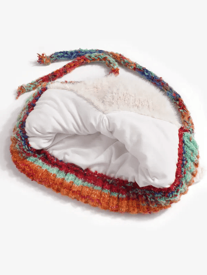 🔥 Warm Fluffy Christmas Reindeer Antler Hat | Cute 2-in-1 Wear
