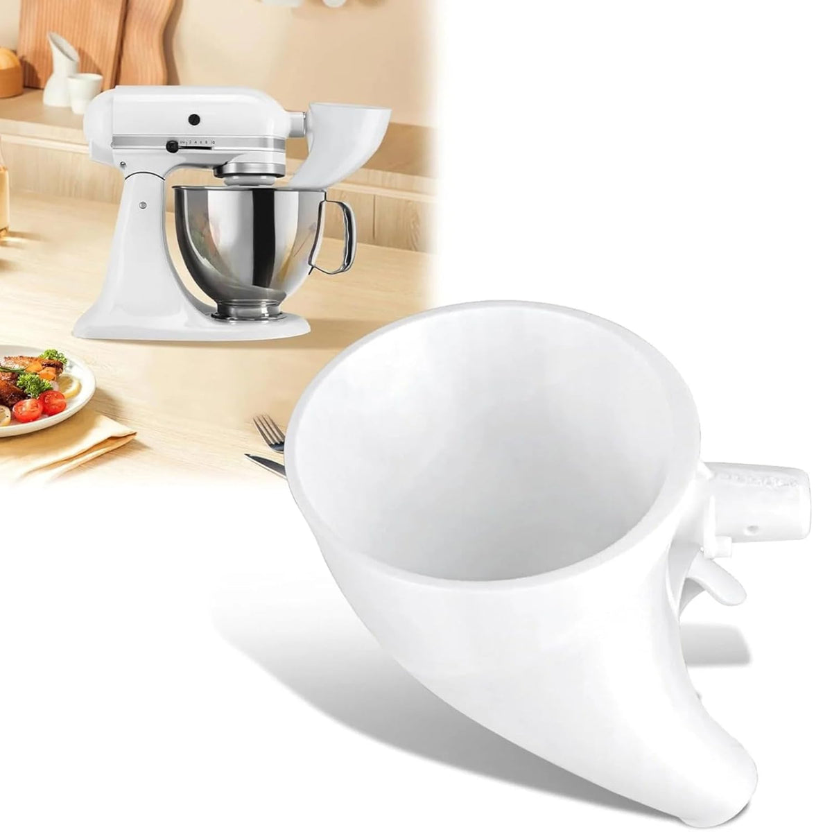 ✨Flour Funnel for Kitchen Stand Mixer