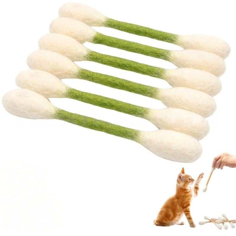 6 Pack Large Catnip Swab Interactive Toys for Indoor Cats