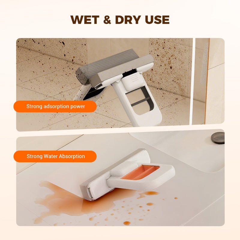 🧹 Mini Mop SELF-WRINGING & portable