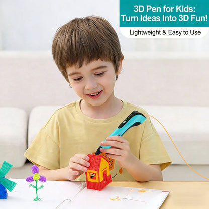 🎨 3D Printing Pen for Kids – Educational DIY Drawing Tool