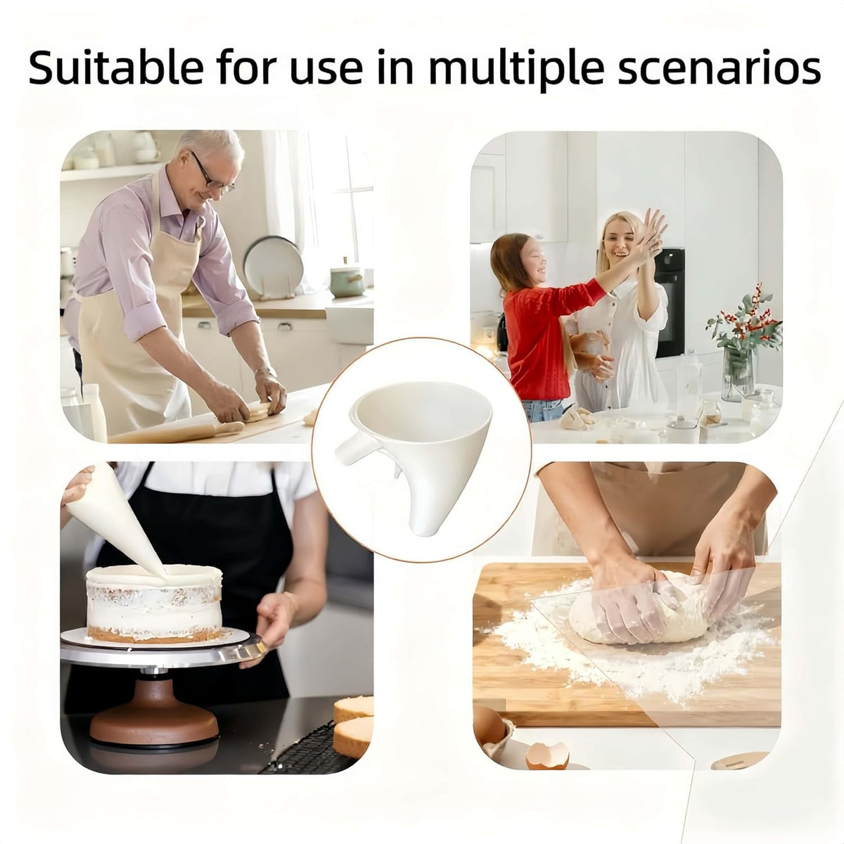 ✨Flour Funnel for Kitchen Stand Mixer