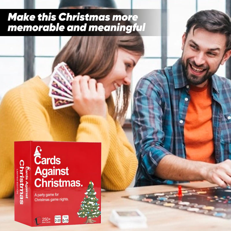 🔥Cards Against Christmas - Game for Christmas Nights