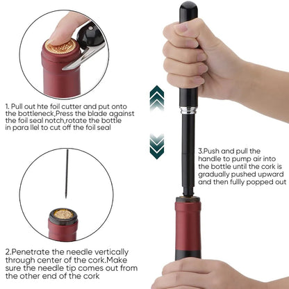Zorveko Air Pressure Wine Corkscrew 5