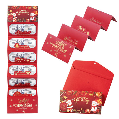 🏆Flash Sale⚡ 50K+ SOLD! 🎅💸Christmas Cash Gift Envelope– A creative way to give cash this Christmas!