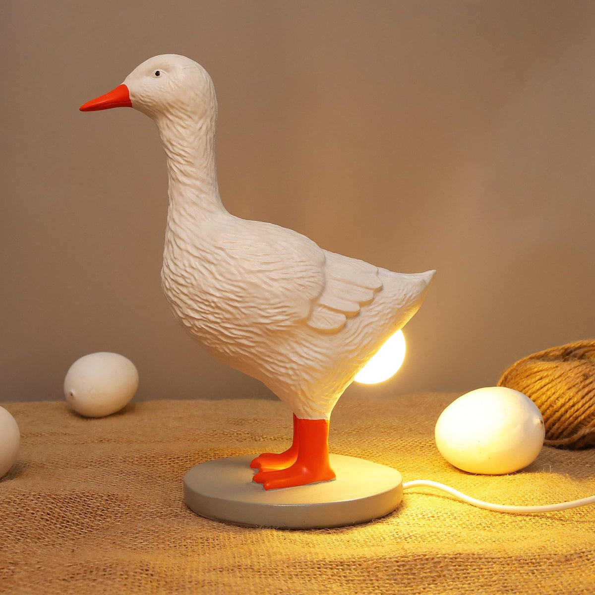 Creative Fun Chicken Egg-Laying Decorative Night Light
