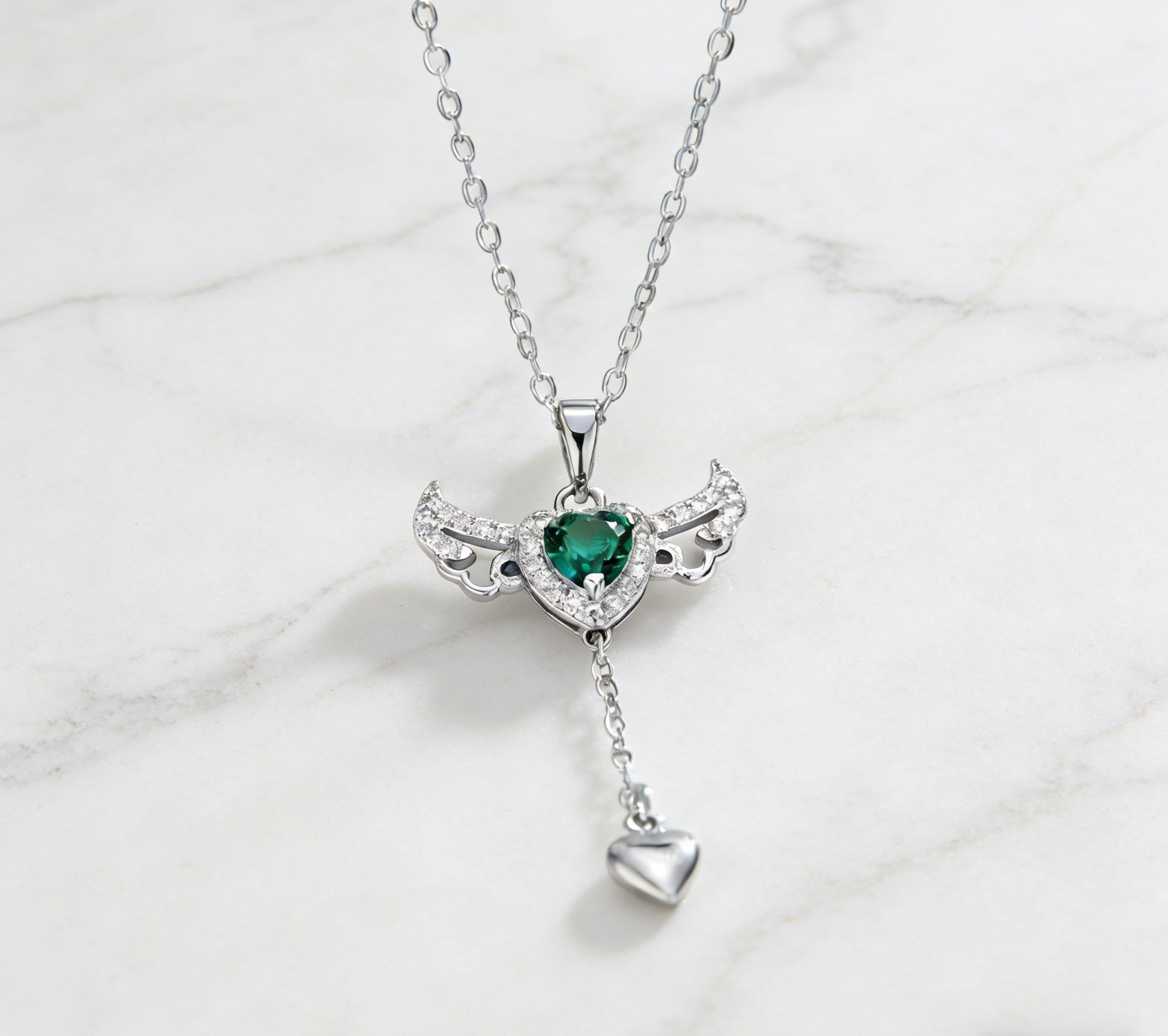 Angel Heart Necklaces for Women