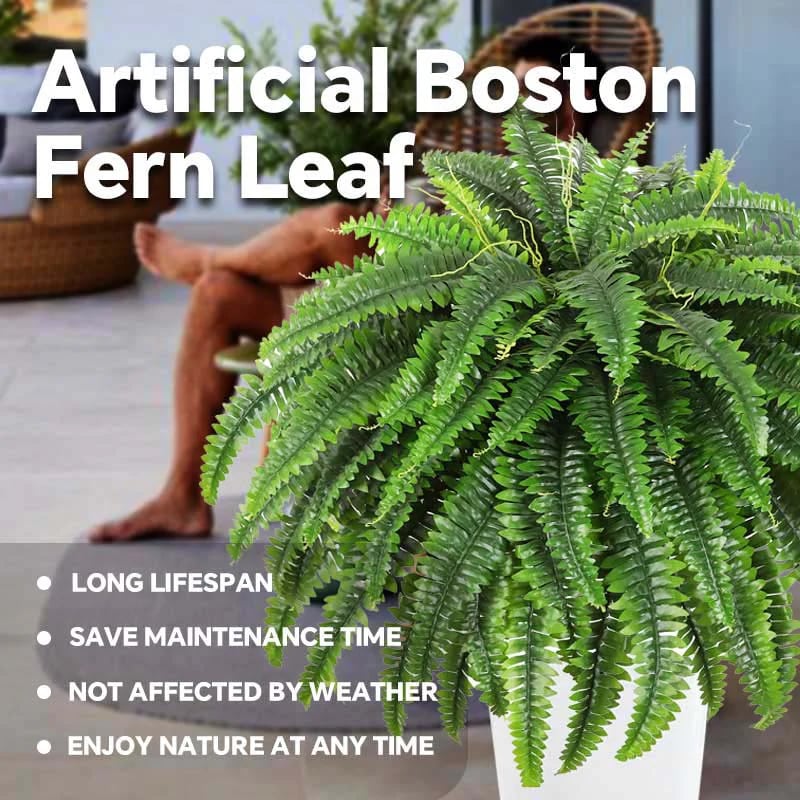 🌿UV Resistant Lifelike Artificial Boston Fern