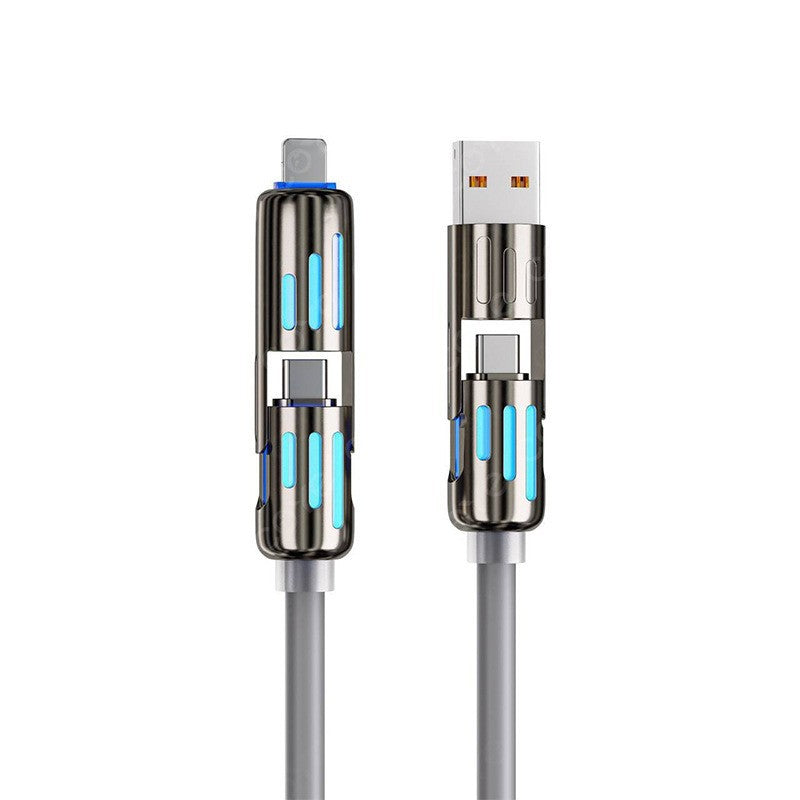 🔥4-in-1 USB Charging Cable fast charging MAX 240W