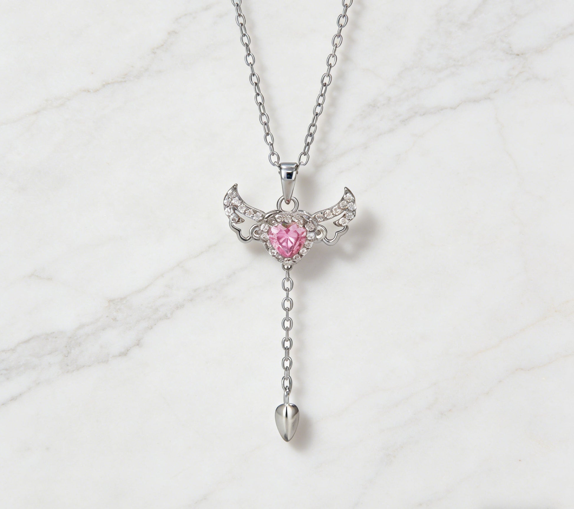 Angel Heart Necklaces for Women