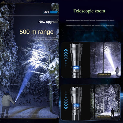 ✨Rechargeable LED Flashlight - High Lumen, Waterproof, Ultra Bright Flashlight for Emergencies