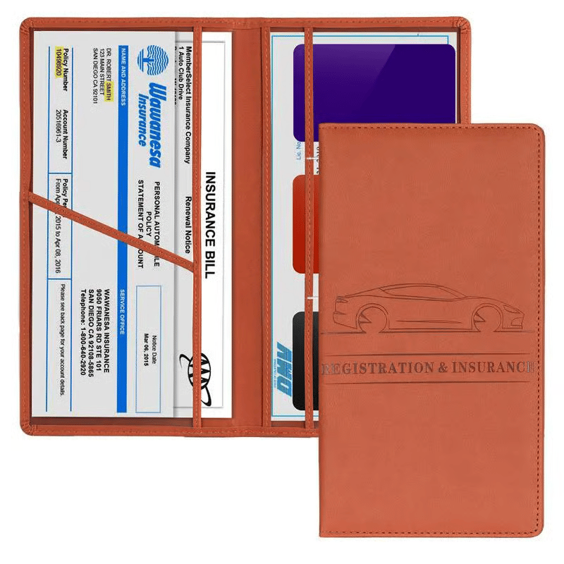 ✨Car Registration & Insurance Card Holder