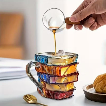 Ceramic Innovative 3D Painting Book Mug