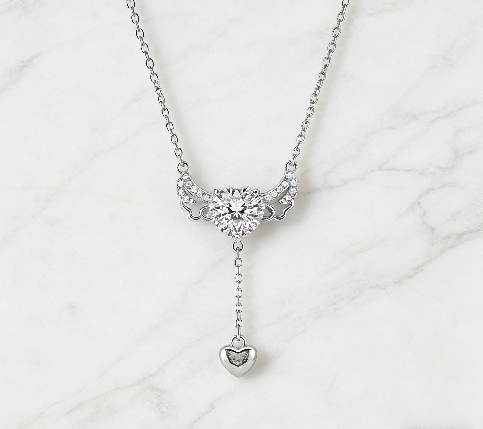 Angel Heart Necklaces for Women