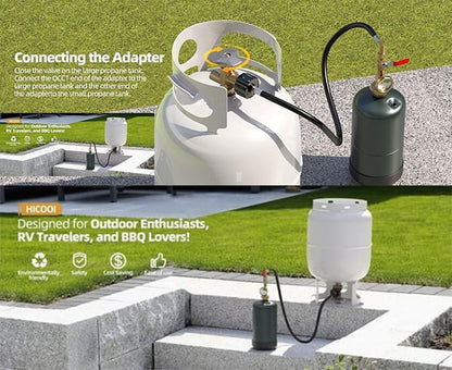 🔥36 Inch Propane Gas Tank Adapter Connector