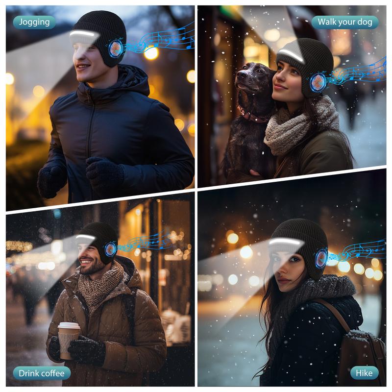 Bluetooth Beanie with Light