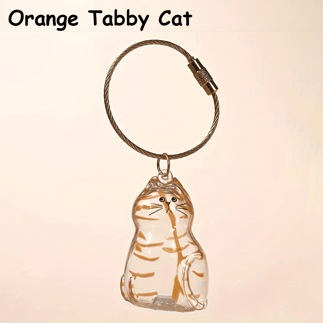 🐾Pet Hair Memorial Capsule Keychain