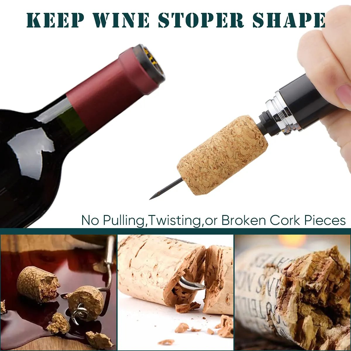 Zorveko Air Pressure Wine Corkscrew 3