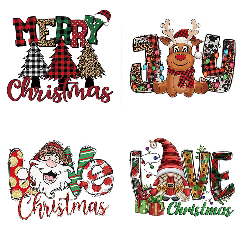 🎄 Christmas Mystery DTF Transfer Bundle 🎅🔥for T-Shirts, Totes & DIY Gifts