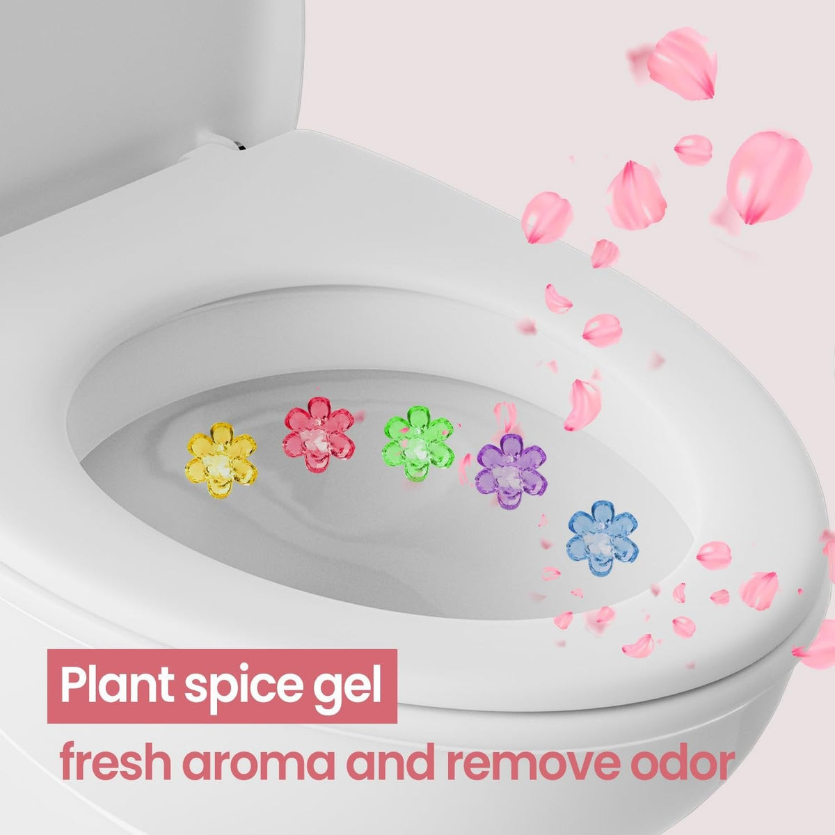 🔥Hot Sale🚽72 Flowers Toilet Cleaner Gel Stamp