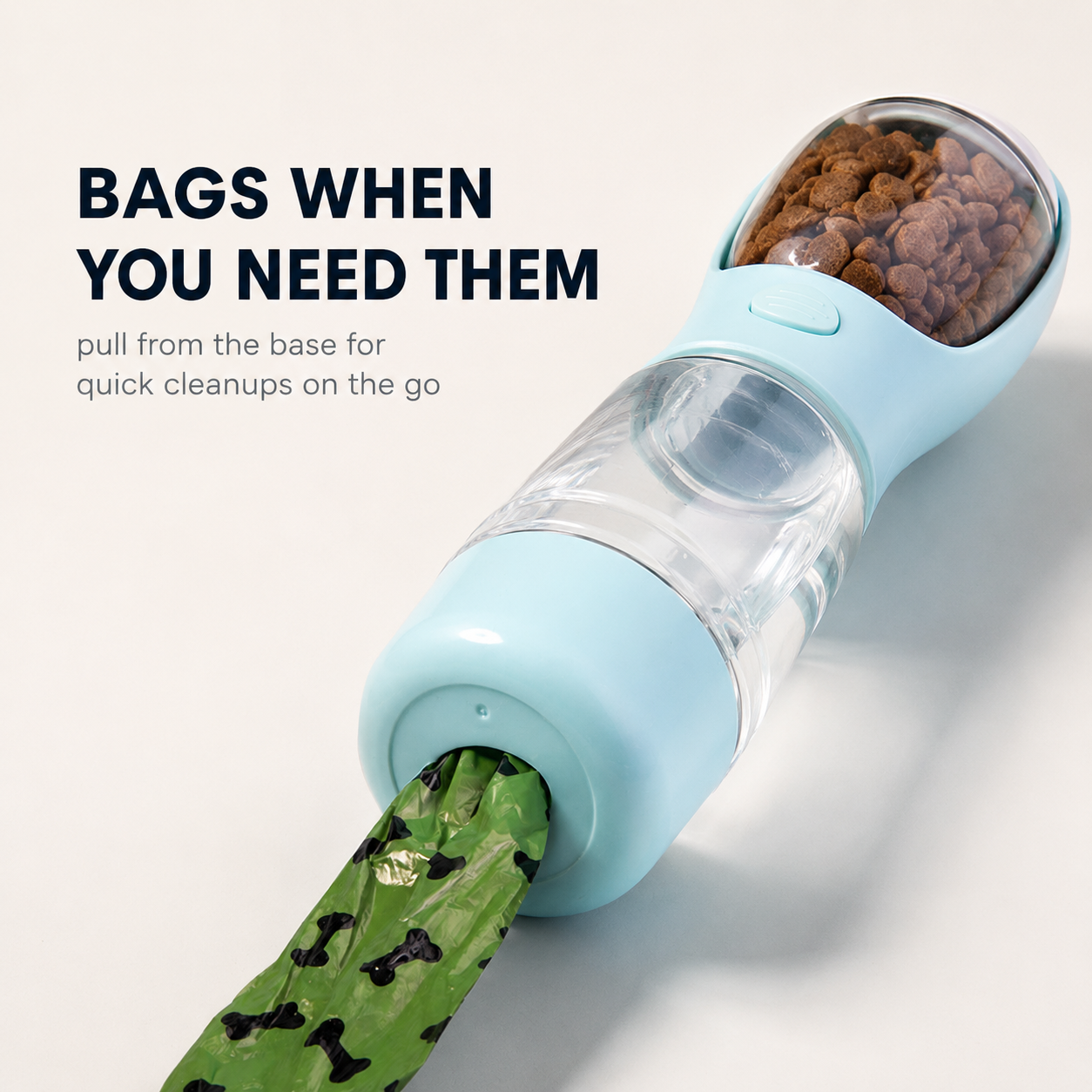 3-in-1 Dog Travel Water Bottle