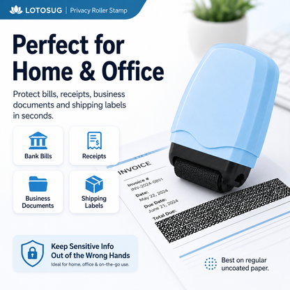 Zorveko Identity Theft Protection Roller Stamp 2