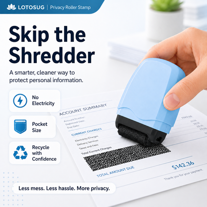 Zorveko Identity Theft Protection Roller Stamp 7