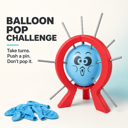 Balloon Roulette Pop Party Game