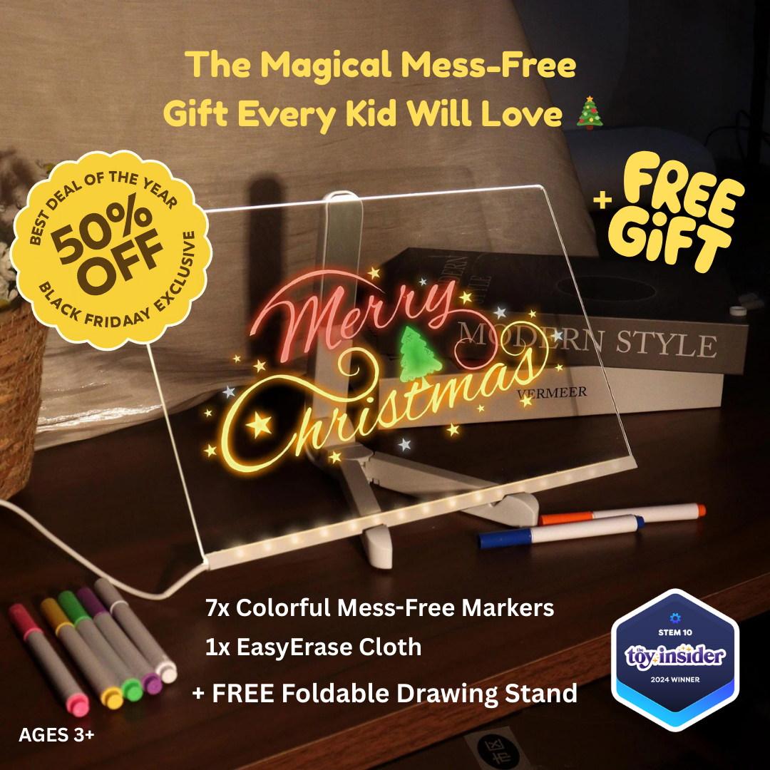 DoodleGlow LED Drawing Board