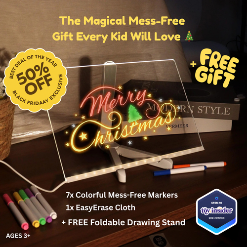 DoodleGlow LED Drawing Board