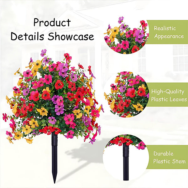 Zorveko 💐No-Fade Outdoor Hanging Flowers🌸☀️– Effortless Beauty 23