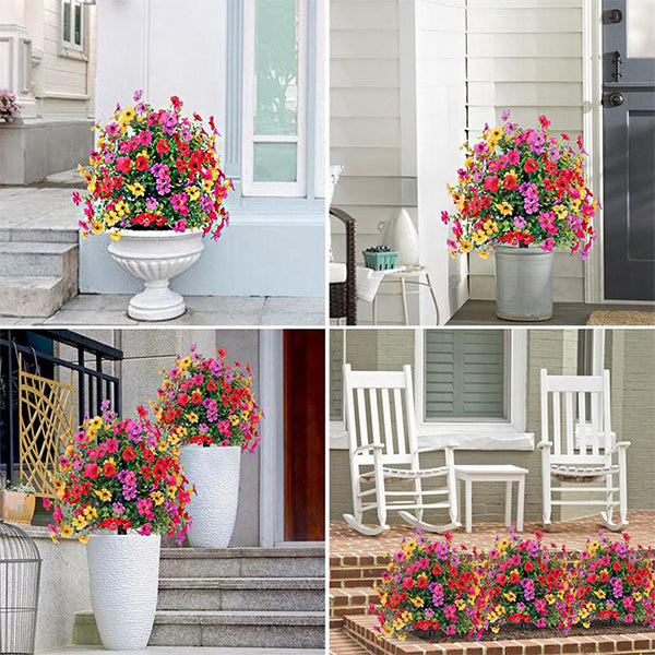 Zorveko 💐No-Fade Outdoor Hanging Flowers🌸☀️– Effortless Beauty 25