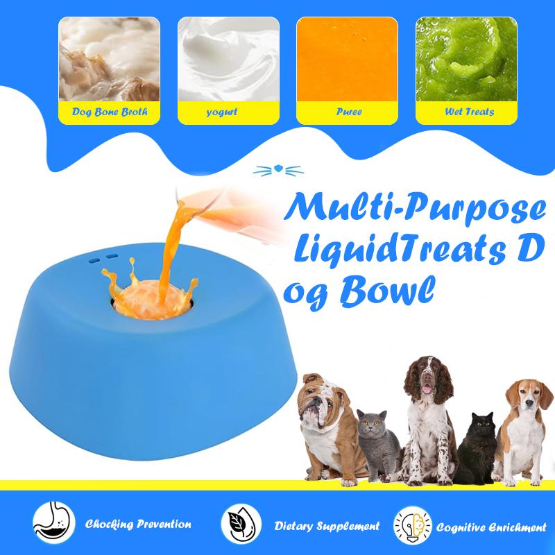 Roll-N-Lick Dog Bowl: The Ultimate Liquid Treat Feeder
