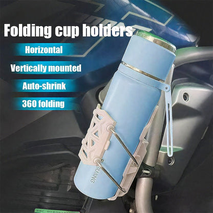 Self-Adjusting Outdoor Bottle Holder – Reinforced, Non-Slip, Auto-Lock