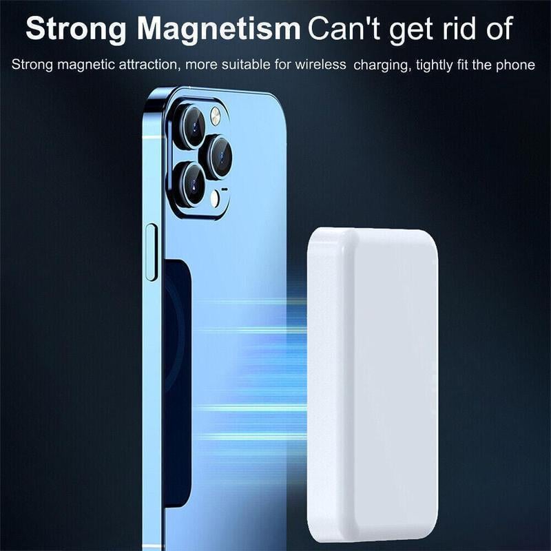 🔋 Magnetic Wireless Power Bank for iPhone – 5000mAh