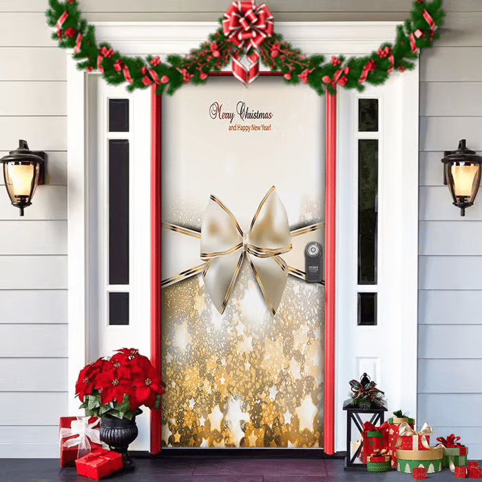 🌟🌟2025 Christmas and Halloween front door decoration