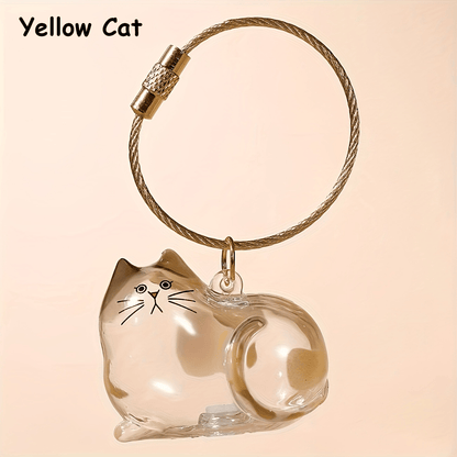 🐾Pet Hair Memorial Capsule Keychain