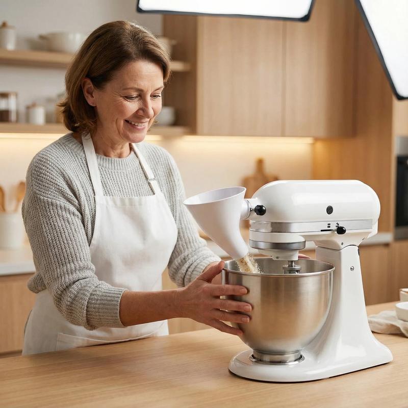 ✨Flour Funnel for Kitchen Stand Mixer