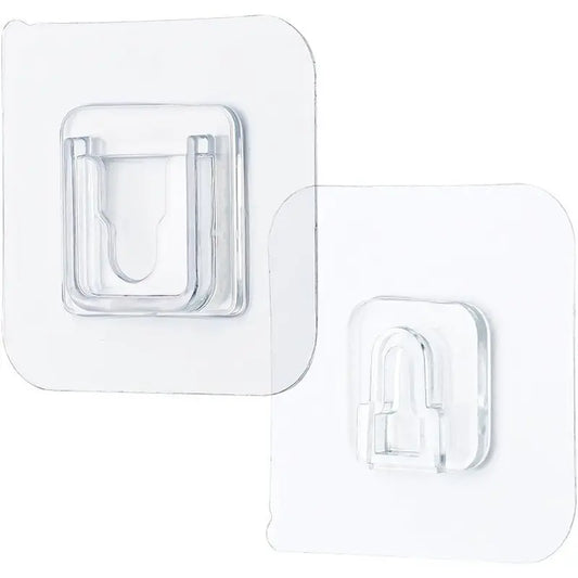 Zorveko 10-Pair Double-Sided Adhesive Wall Mounted Hooks 1