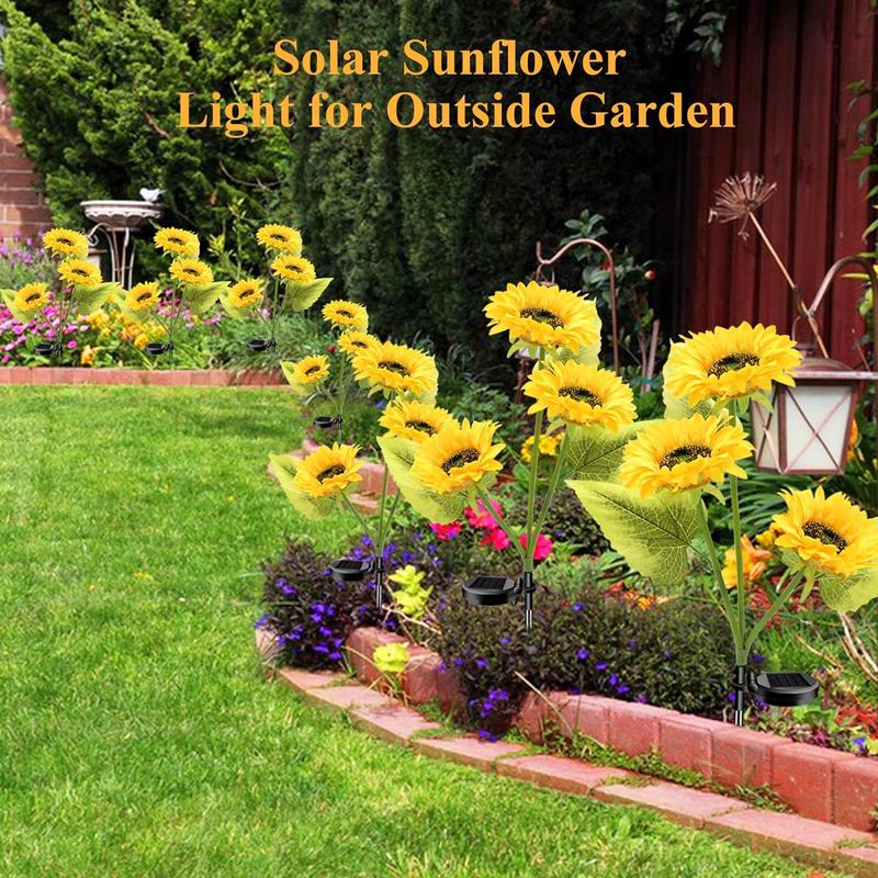 🌞Solar LED Sunflower Garden Lights