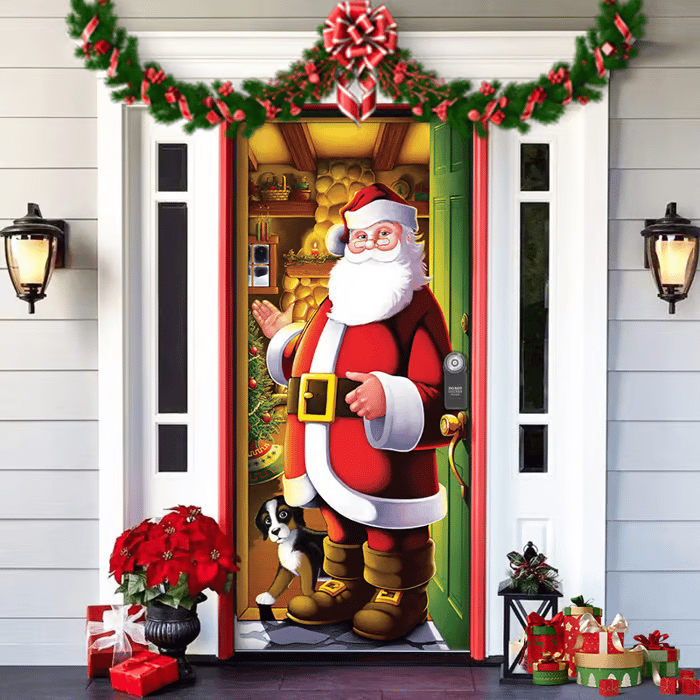 🌟🌟2025 Christmas and Halloween front door decoration