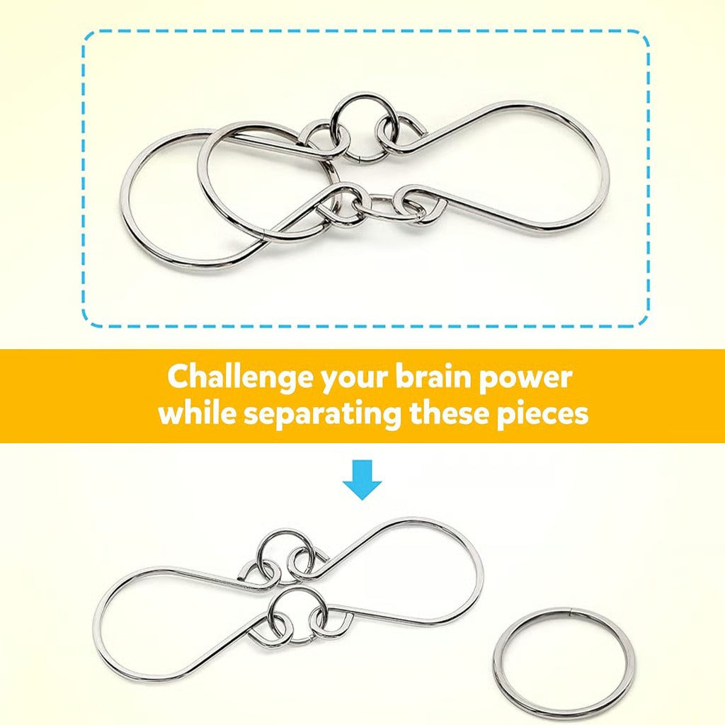 Metal Montessori Puzzle Solving
