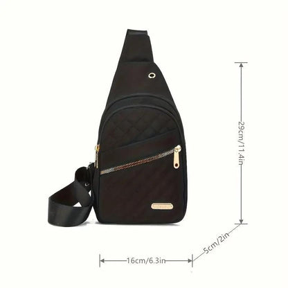 Small Crossbody Sling Bag – Lightweight Travel Daypack