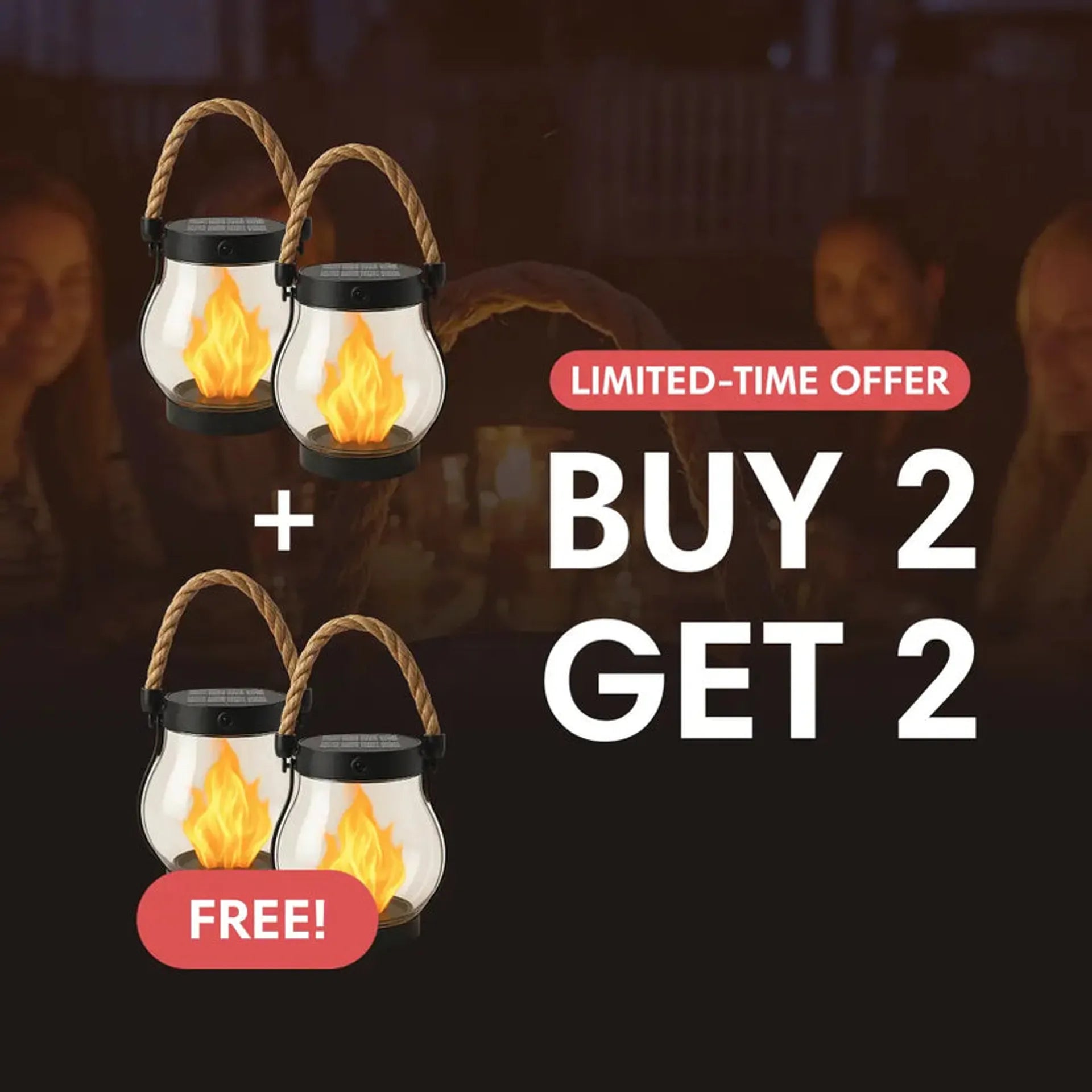 Solar Lantern Outdoor Lights