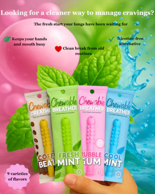 Chewable Breather Stick with Essential Oil