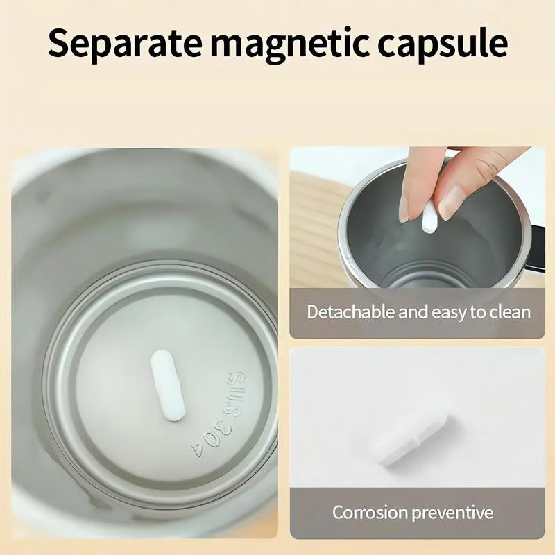 ☕ Rechargeable Automatic Magnetic Stirring Coffee Mug Set
