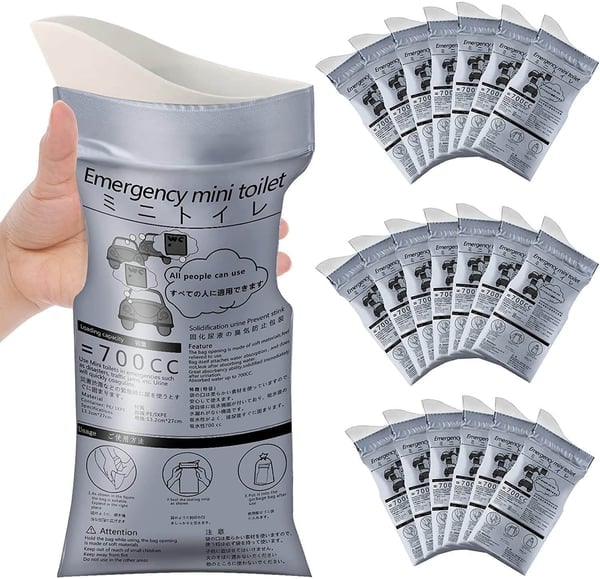 🔥700ML Portable Travel Pee Bags